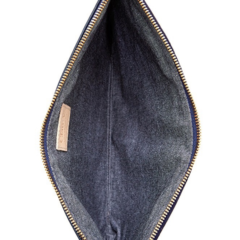 Clare V Patchwork Flat Clutch - Picture 4 of 5